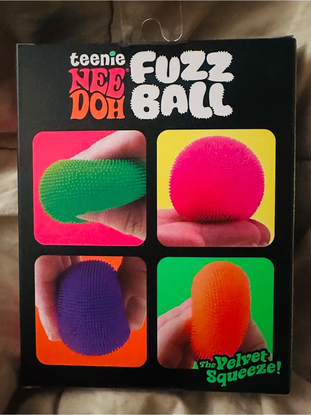 Fuzz Ball 4-Pack - Zesty Green, Tickled Pink, Purplicious, Oranrageous